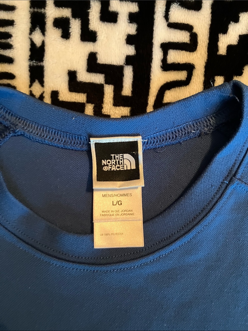 The North Face Men's Royal Blue Crew Neck Short Sleeve Tee